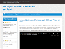 Tablet Screenshot of debloqueruniphone2345gs.com